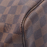 LOUIS VUITTON Louis Vuitton Damier Neverfull MM Brown N51105 Unisex Damier Canvas Tote Bag B Rank Used Ginzo