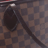 LOUIS VUITTON Louis Vuitton Damier Neverfull MM Brown N51105 Unisex Damier Canvas Tote Bag B Rank Used Ginzo