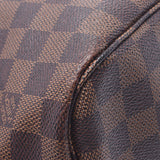 LOUIS VUITTON Louis Vuitton Damier Neverfull MM Old Brown N51105 Unisex Damier Canvas Tote Bag Rank B Used Ginzo