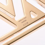 LOUIS VUITTON Louis Vuitton Bijouxac LV Prism Clear Gold Metal Fitting M68286 Unisex GP/Plexiglass Keychain AB Rank Used Ginzo