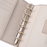 GUCCI Gucci Gucci Shima ivory 115240 unisex leather notebook cover AB rank used Ginzo