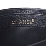 Chanel Black Gold Hardware ladies calf card case B