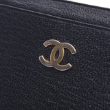 Chanel Black Gold Hardware ladies calf card case B