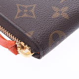 LOUIS VUITTON Louis Vuitton Monogram Portofeuil Clemence Pimon M60743 Unisex Monogram Canvas Long Wallet AB Rank Used Ginzo