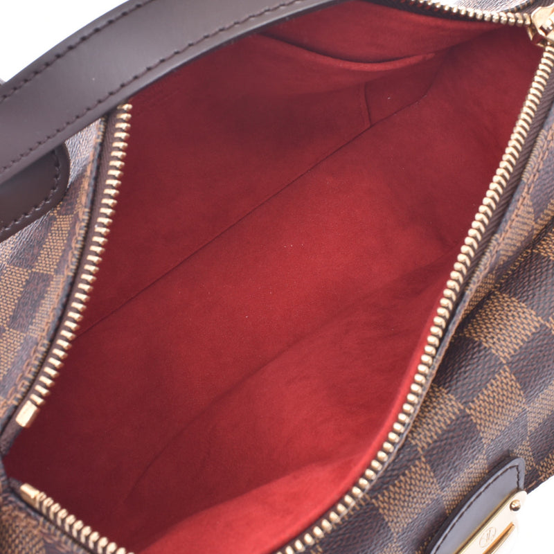 Authentic Louis Vuitton Damier Ravello GM Shoulder Cross Bag N60006 LV 1246G