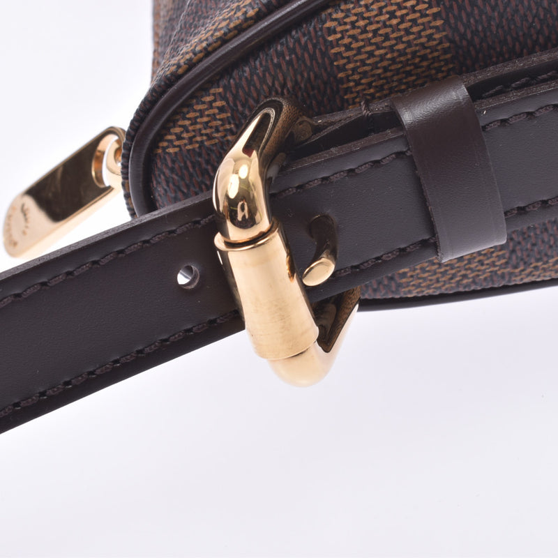 Ravello cloth handbag Louis Vuitton Brown in Cloth - 15224021
