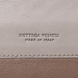 BOTTEGAVENETA Bottega Veneta Intrecciato折叠式钱包灰色B06122448D中性皮革钱包AB等级二手Ginzo