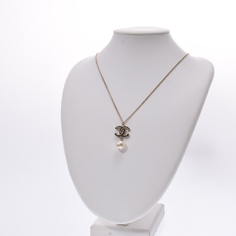 香奈儿可可标记假珍珠14年模型女士GP项链A级二手的银佐