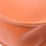 HERMES Evelyn PM orange silver metal fittings □H stamped (around 2004) Unisex kushbell shoulder bag B rank used silver warehouse