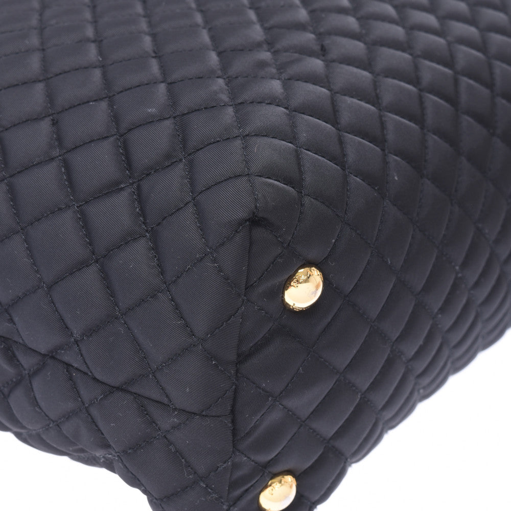 プラダキルティング 黒 レディース トートバッグ PRADA 中古 – 銀蔵