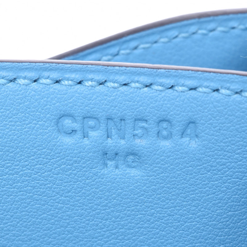 HERMES エルメス コンスタンス3 ミニ ブルーノール シルバー金具 C刻印(2018年頃) レディース ヴォースイフト ショルダーバッグ 未使用 銀蔵