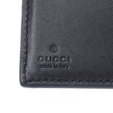 GUCCI Gucci W Hook Wallet Grey/Black 410104 Women's GG Supreme Canvas Leather Folded Wallet AB Rank Used Ginzo