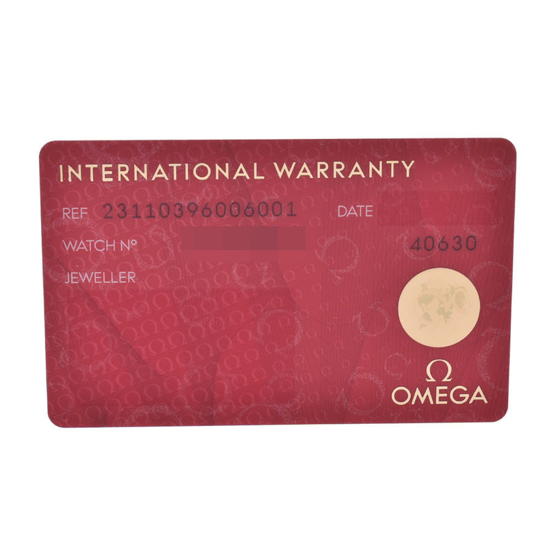 Omega Omega shibastar aquaura 231.10.39.60.06.001 Mens SS quartz watch
