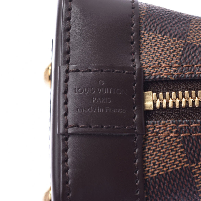 LOUIS VUITTON路易威登Damier Alma BB 2WAY包棕色N41221女士Damier帆布手提包A Rank二手货Ginzo