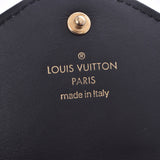 LOUIS VUITTON, Louis Vitton, New Wave, long wallet, black M63298, Ladies, reza, wallet, wallet, B-rank, used silver storehouse.