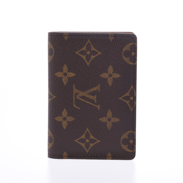 路易·威登·莫尔托(Rouitton ROWITHON MOLIVITON MOLTO) CurtICALT MORT VILTICAL M60533 Unisex Monogram Canvas Passcase AB Rank使用银仓库