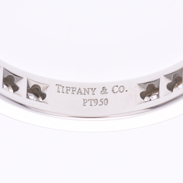 TIFFANY&Co. ティファニー リングチャネルセッティングリング ダイヤフルエタニティ  レディース Pt950プラチナ リング・指輪 Aランク 中古 銀蔵