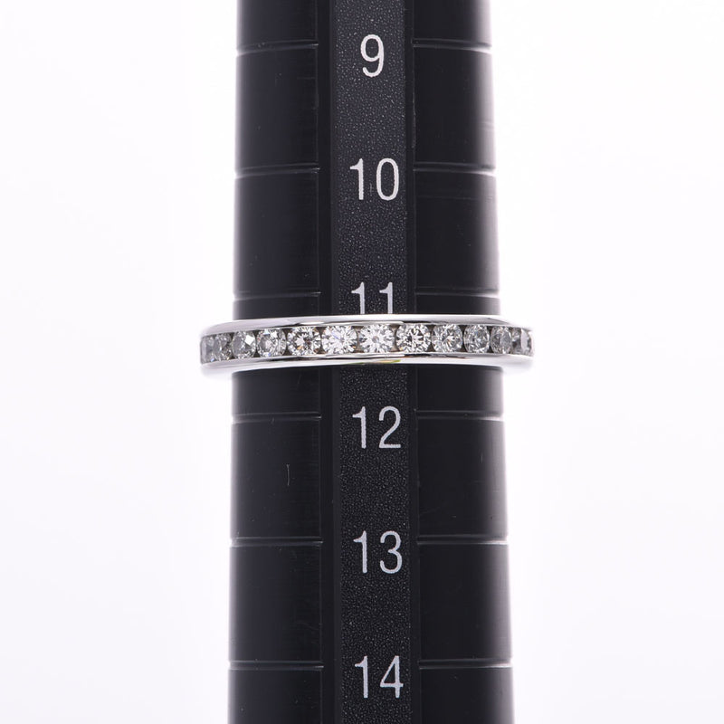 TIFFANY&Co. Tiffany Ring Channel Setting Ring Diamond Full Eternity Ladies Pt950 Platinum Ring/Ring A Rank Used Ginzo