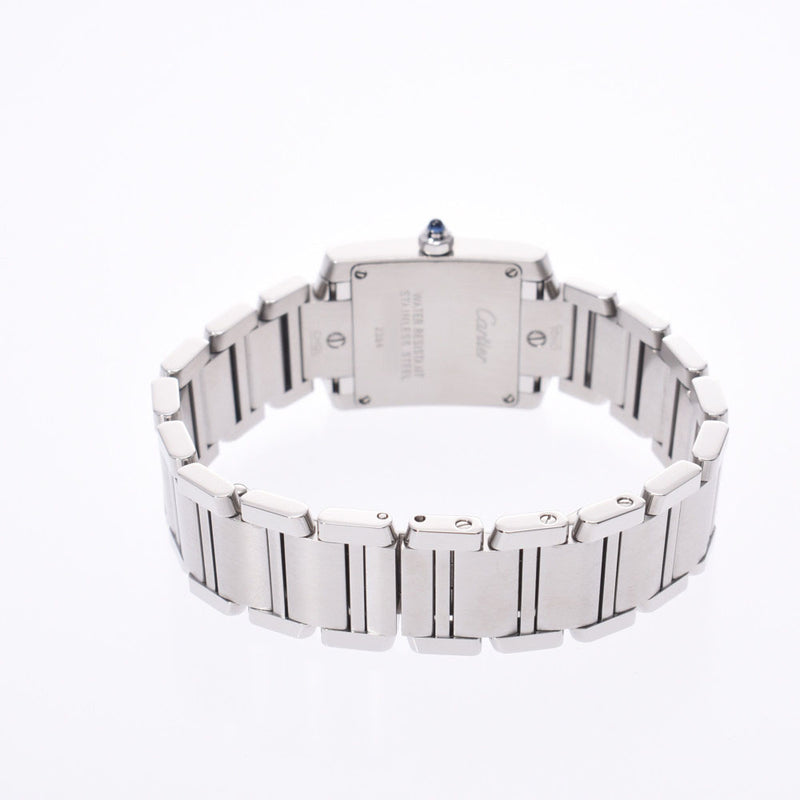 CARTIER Cartier Tank Francaise SM ladies SS watch Quartz eye dial a rank second-hand silver collection