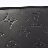 LOUIS VUITTON Louis Vuitton Fowler Black M55142 Ladies Monogram Matte Leather One Shoulder Bag B Rank Used Ginzo