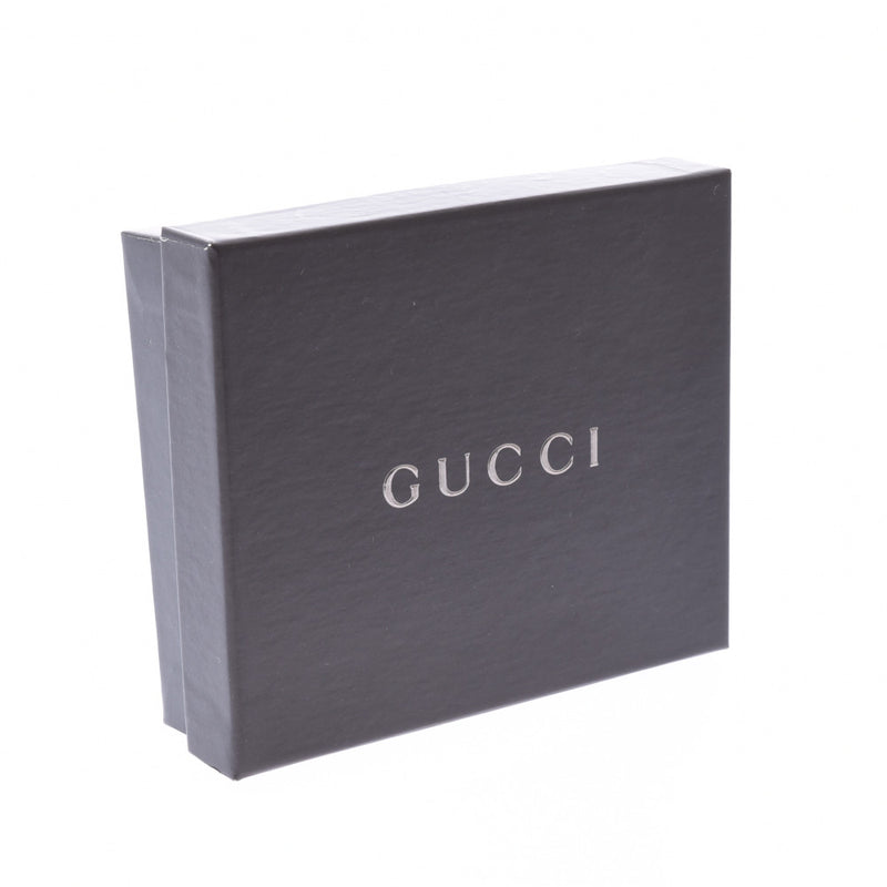 GUCCI Gucci GG 图案双面钱包米色 / 深棕色 101603 中性帆布 / 皮革双折钱包新同 二手银藏