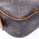 LOUIS VUITTON ルイヴィトン モノグラム マルリーバンドリエール ブラウン M51828 ユニセックス モノグラムキャンバス レザー ショルダーバッグ Cランク 中古 銀蔵