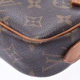 LOUIS VUITTON ルイヴィトン モノグラム マルリーバンドリエール ブラウン M51828 ユニセックス モノグラムキャンバス レザー ショルダーバッグ Cランク 中古 銀蔵