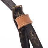 LOUIS VUITTON ルイヴィトン モノグラム マルリーバンドリエール ブラウン M51828 ユニセックス モノグラムキャンバス レザー ショルダーバッグ Cランク 中古 銀蔵