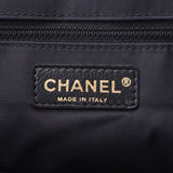 CHANEL CHANEL New Travel Line Tote MM Black Unisex Nylon/Leather Tote Bag AB Rank Used Ginzo