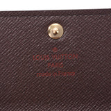 LOUIS VUITTON Louis Vuitton Damier 6 consecutive key case brown N62630 unisex key case Shindo used Ginzo