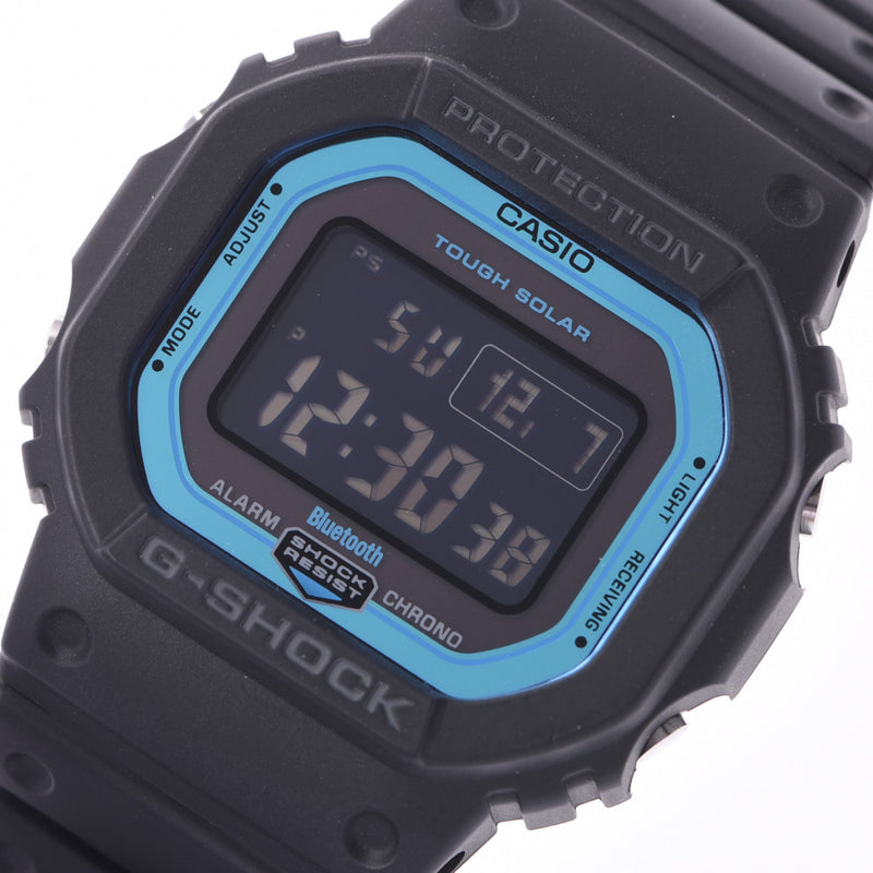 CASIO Casio G-SHOCK Bluetooth deployment GW-B5600 Men's resin / SS watch Solar radio clock Black dial A rank used Ginzo