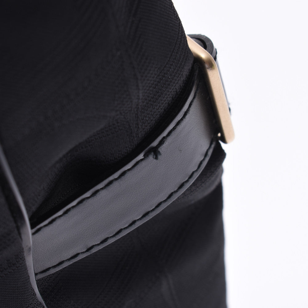 シャネルニュートラベルライン トートGM 黒 レディース ナイロン