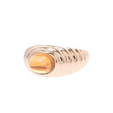 BVLGARI Bvlgari Doppio Ring No. 11.5 Ladies K18YG/Citrine Ring/Ring A Rank Used Ginzo