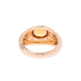 BVLGARI Bvlgari Doppio Ring No. 11.5 Ladies K18YG/Citrine Ring/Ring A Rank Used Ginzo