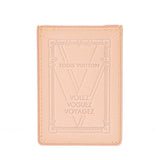 路易威登（Louis Vuitton）路易威登（Louis Vuitton）护照套自然M62363中性Nume皮革卡夹Shindo二手Ginzo