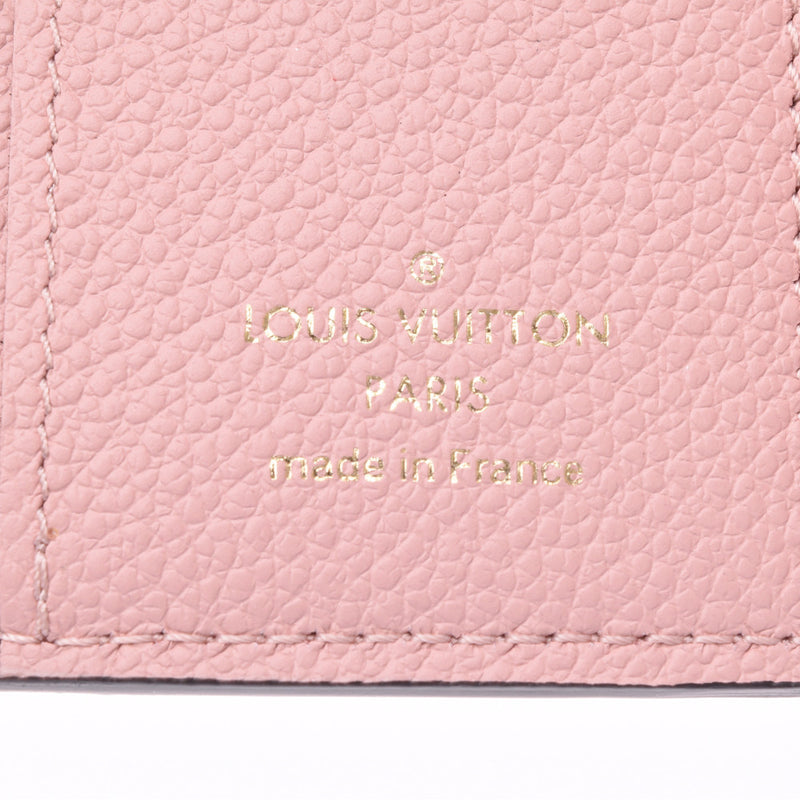 LOUIS VUITTON Monogram Amplant Portofeuil Zoe Rose Poodle M62936 Ladies Leather Tri-Fold Wallet New Ginzo