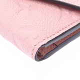 LOUIS VUITTON Monogram Amplant Portofeuil Zoe Rose Poodle M62936 Ladies Leather Tri-Fold Wallet New Ginzo