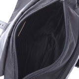 PRADA Prada black silver metal fittings unisex nylon shoulder bag AB rank used silver storehouse