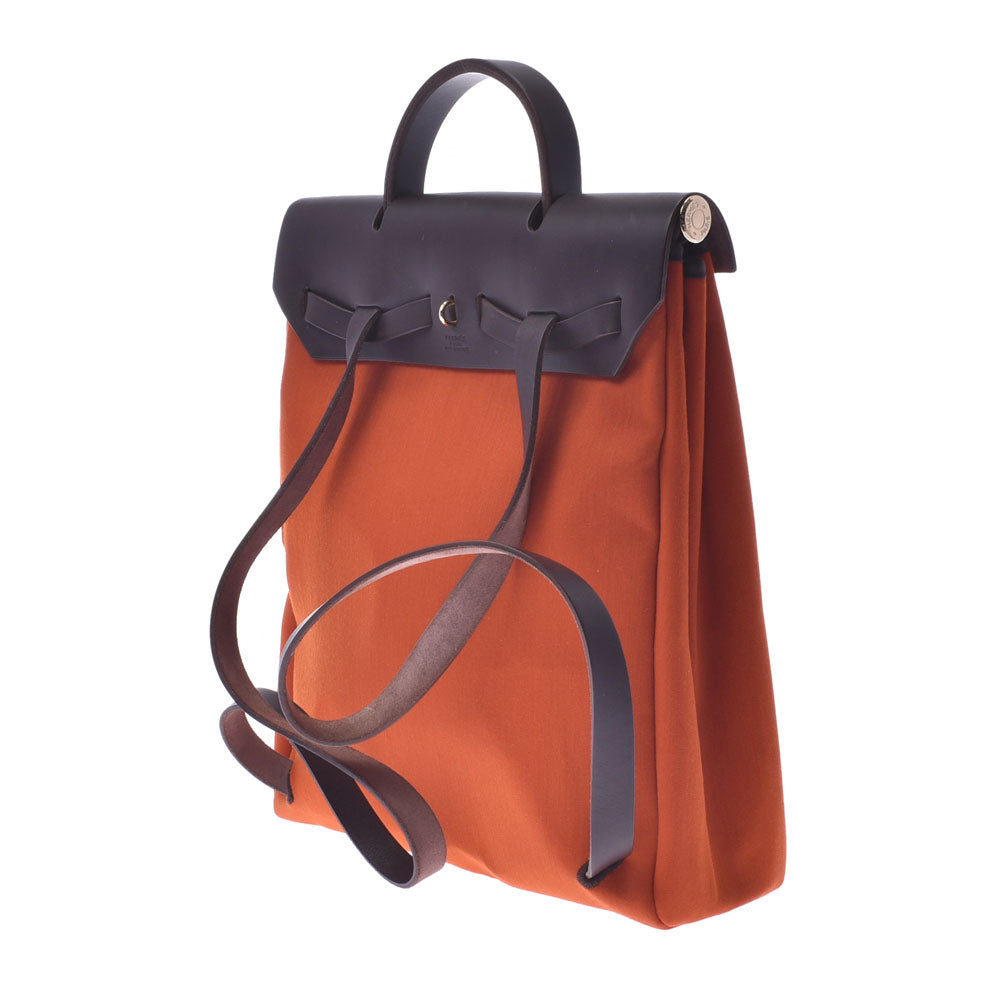 エルメスHERMESエールバッグPM オレンジ替えバッグ（レッド）