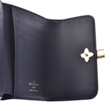 LOUIS VUITTON VUITTON, Louiston, Portuguese, Port-Fouille, Flower Compact Noir, M62578 Ladies, wallet, wallet, wallet, new, chustic, old chinzo.