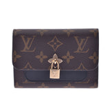 LOUIS VUITTON ルイヴィトン モノグラム ポルトフォイユ フラワー コンパクト ノワール（黒） M62578 レディース 三つ折り財布 新同 中古 銀蔵