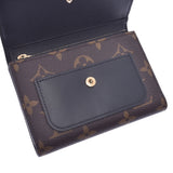 LOUIS VUITTON VUITTON, Louiston, Portuguese, Port-Fouille, Flower Compact Noir, M62578 Ladies, wallet, wallet, wallet, new, chustic, old chinzo.