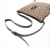 GUCCI Gucci GG Canvas Beige/Tea 131326 Women's Canvas/Leather Shoulder Bag AB Rank Used Ginzo
