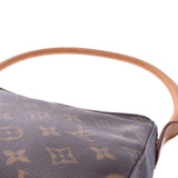 LOUIS VUITTON Louis Vuitton monogram looping MM brown M51146 Lady's one shoulder bag B rank used silver storehouse