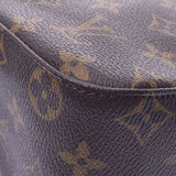 LOUIS VUITTON Louis Vuitton monogram looping MM brown M51146 Lady's one shoulder bag B rank used silver storehouse