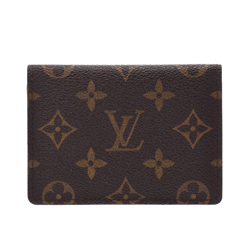 ルイヴィトンポルト2カルトヴェルティカル 14145 ブラウン ユニセックス パスケース M60533 LOUIS VUITTON 中古 –  銀蔵オンライン