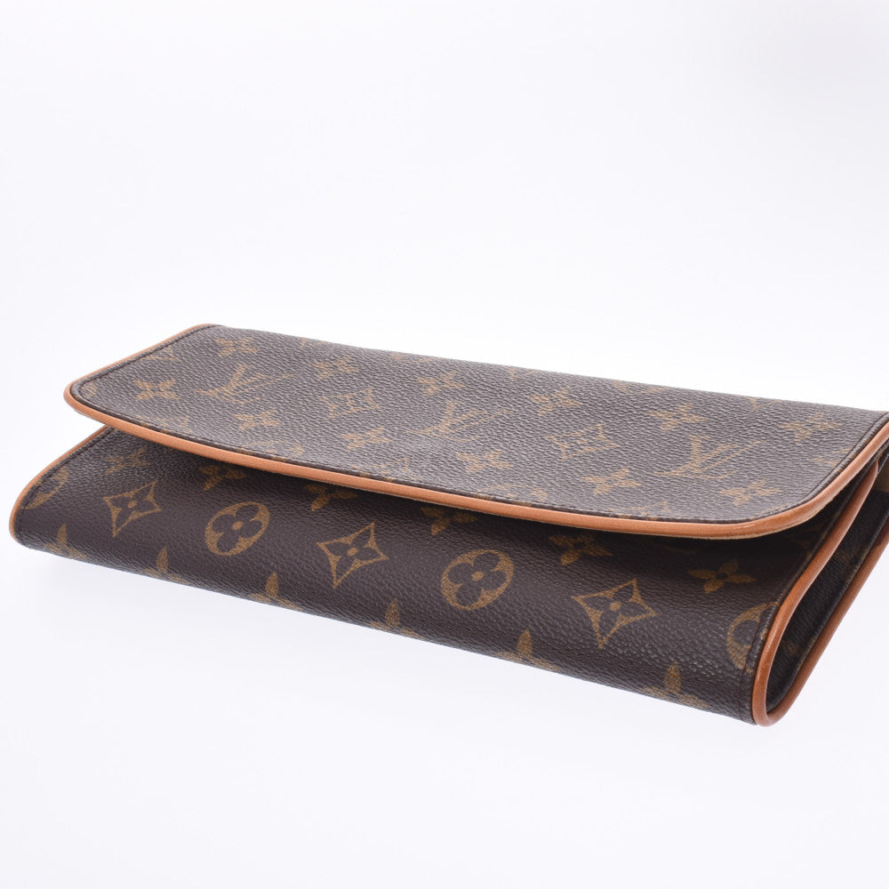 ルイヴィトンポシェットツインGM 14145 ブラウン レディース ショルダーバッグ M51852 LOUIS VUITTON 中古 – 銀蔵オンライン