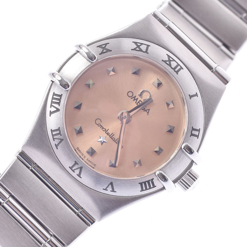 Omega Omega Constellation 1561.61 Ladies SS Watch quartz Pink