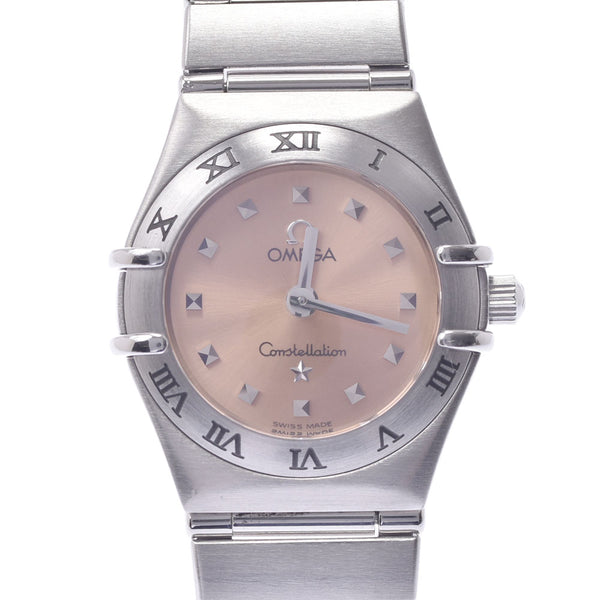 Omega Omega Constellation 1561.61 Ladies SS Watch quartz Pink