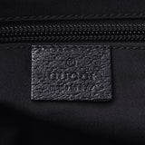 GUCCI Gucci GG canvas black 131230 ladies canvas handbag AB rank used silver warehouse